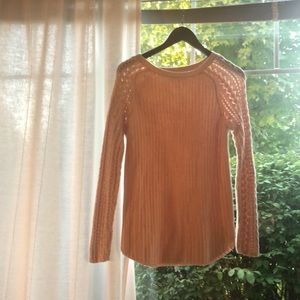 Soft pink loft sweater